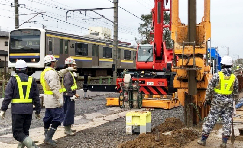 鉄道近接工事